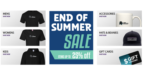 Texas Lions Merch Store